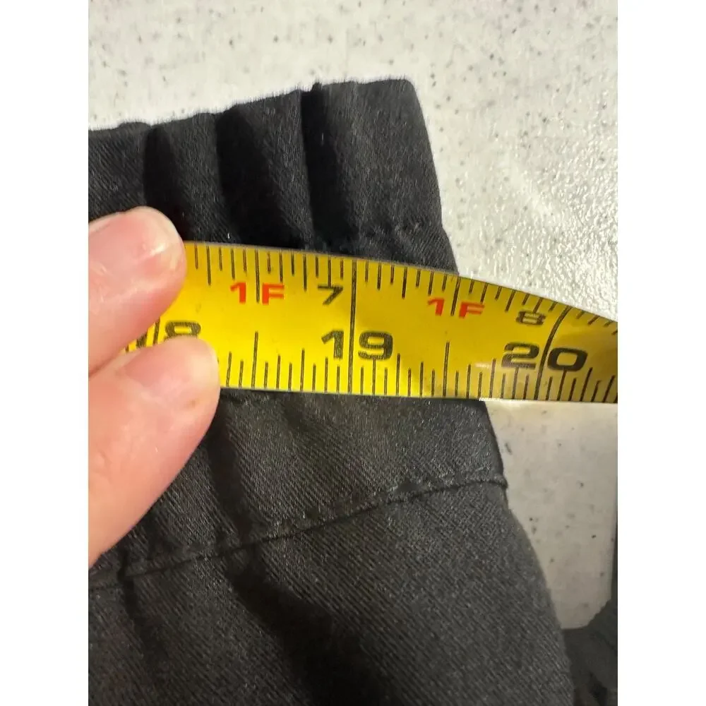 FIGS Technical Collection Jogger Pants 2XLT Black Drawstring Pockets Scrub A34